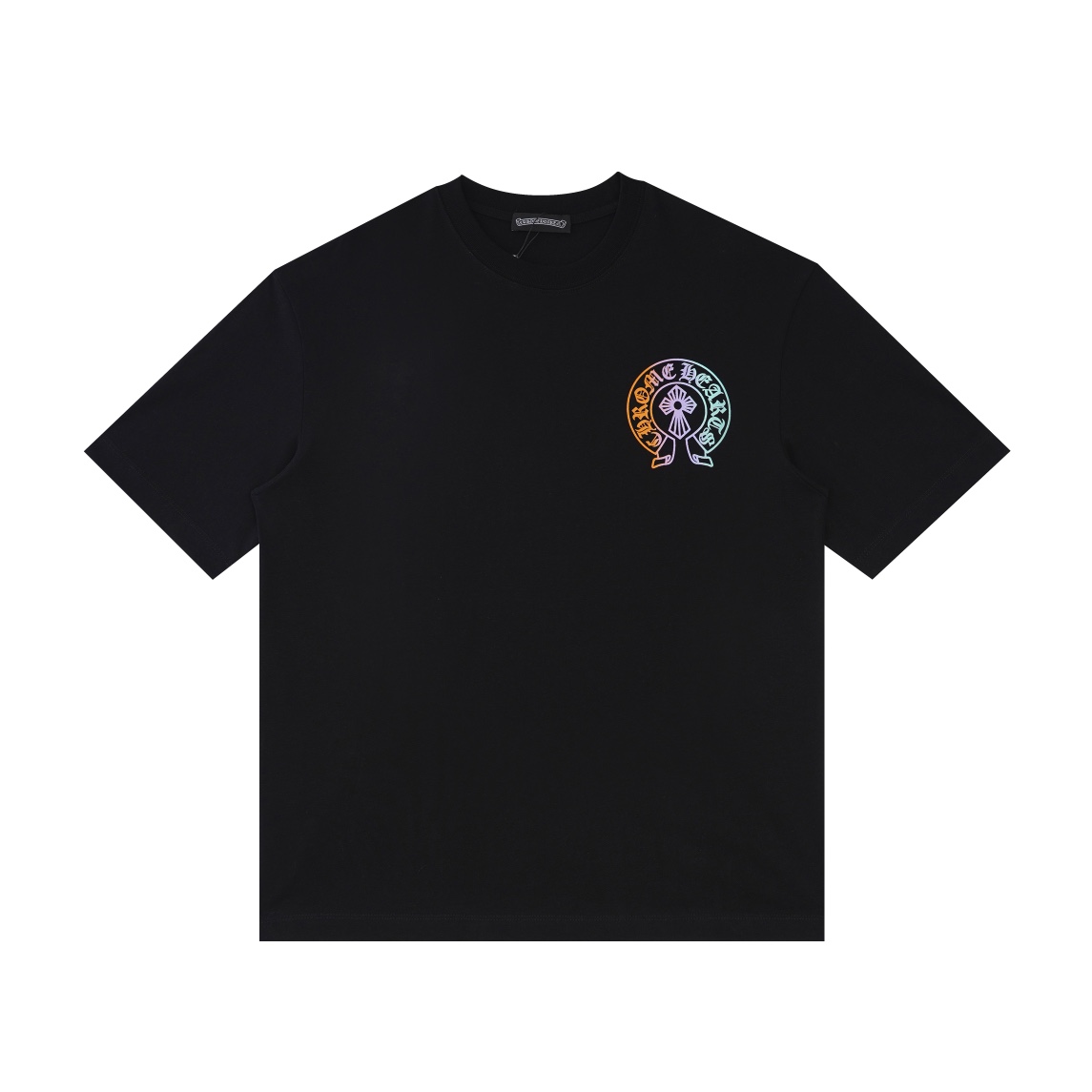 New 2025 Croker T-shirt in High-Quality Thickened Material, Black, S-XL Sizes - 图片 1