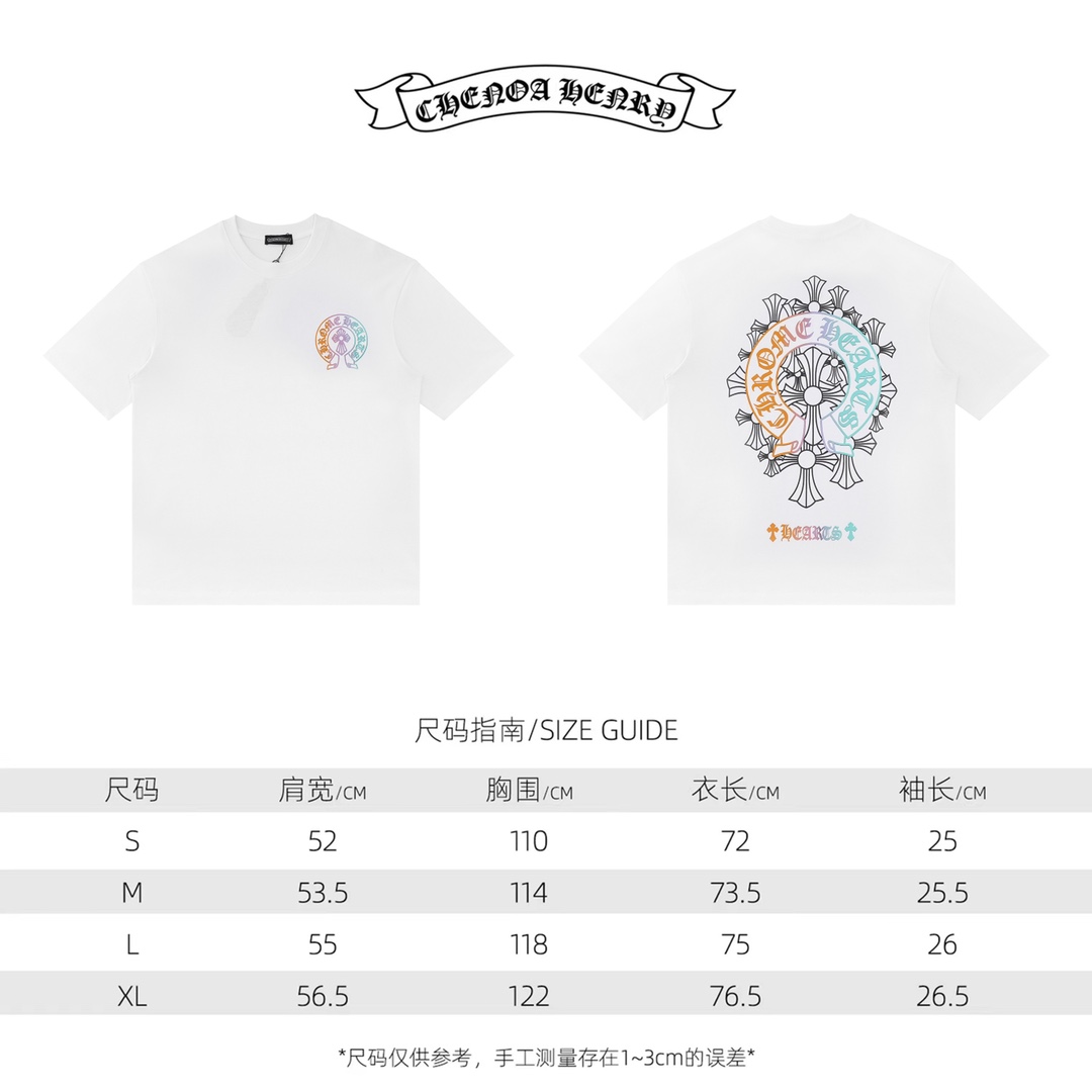 New 2025 Croker T-shirt in White, High-Quality 320g Veil, Sizes S-XL - 图片 8