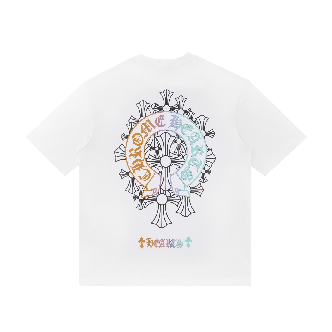 New 2025 Croker T-shirt in White, High-Quality 320g Veil, Sizes S-XL - 图片 2