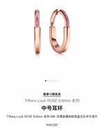 Tiffany&Co. Jewelry Earring Pink