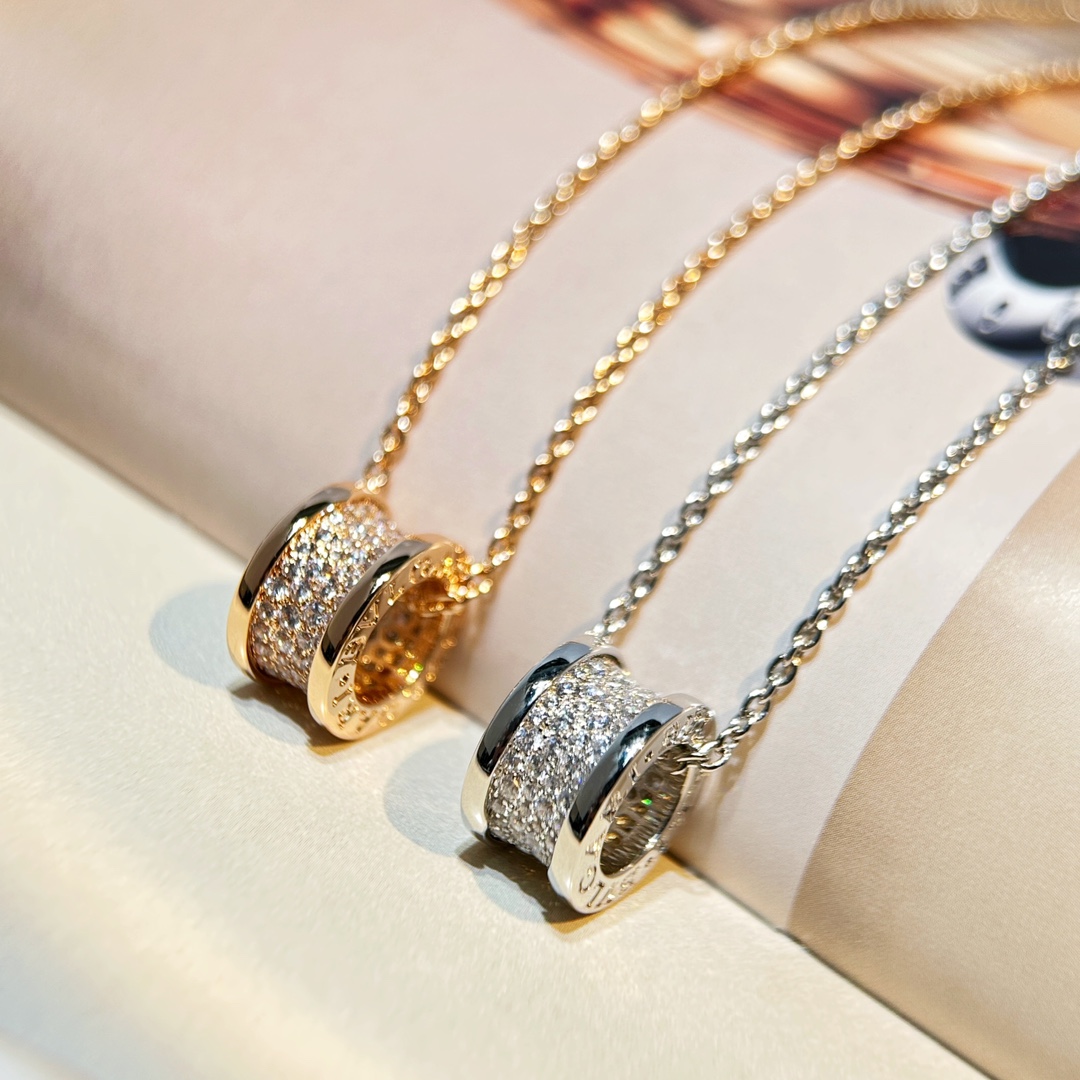BVLGARI Bvlgari veerketting uniek elektroplatingproces 18K echt goud kwaliteit - topkwaliteit