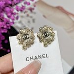 Chanel Jewelry Earring Best Site For Replica
 Yellow Brass