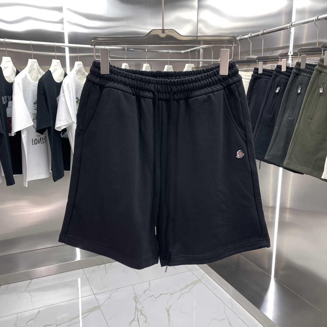 Wholesale Designer Shop
 Moncler Clothing Shorts Black Grey Printing Unisex Casual