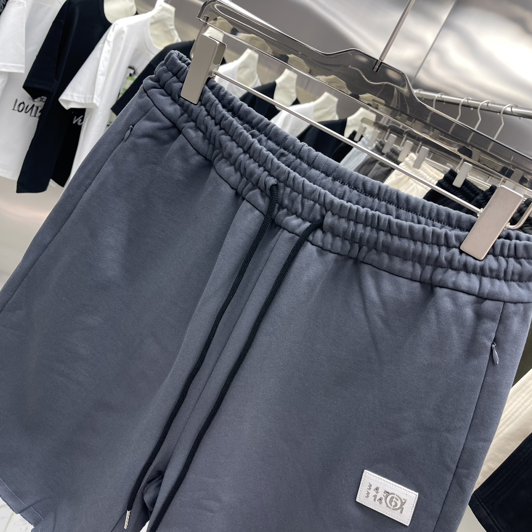 CJCR Maison Margiela Magila 2024 New Logo Heavy-Work Leisure Shorts Key Features - 图片 3