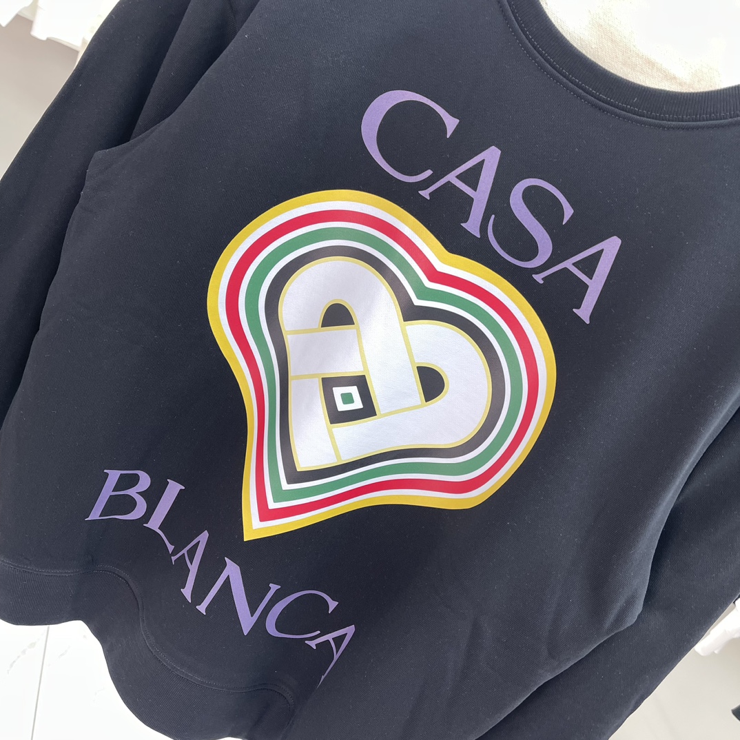 CJCR Winter 2024 Collection: Gender-Neutral Cotton Logo Print in Black and White - 图片 8