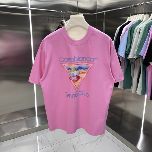 Casablanca Classic Series Printed Short Sleeve T-Shirt - Unisex Style