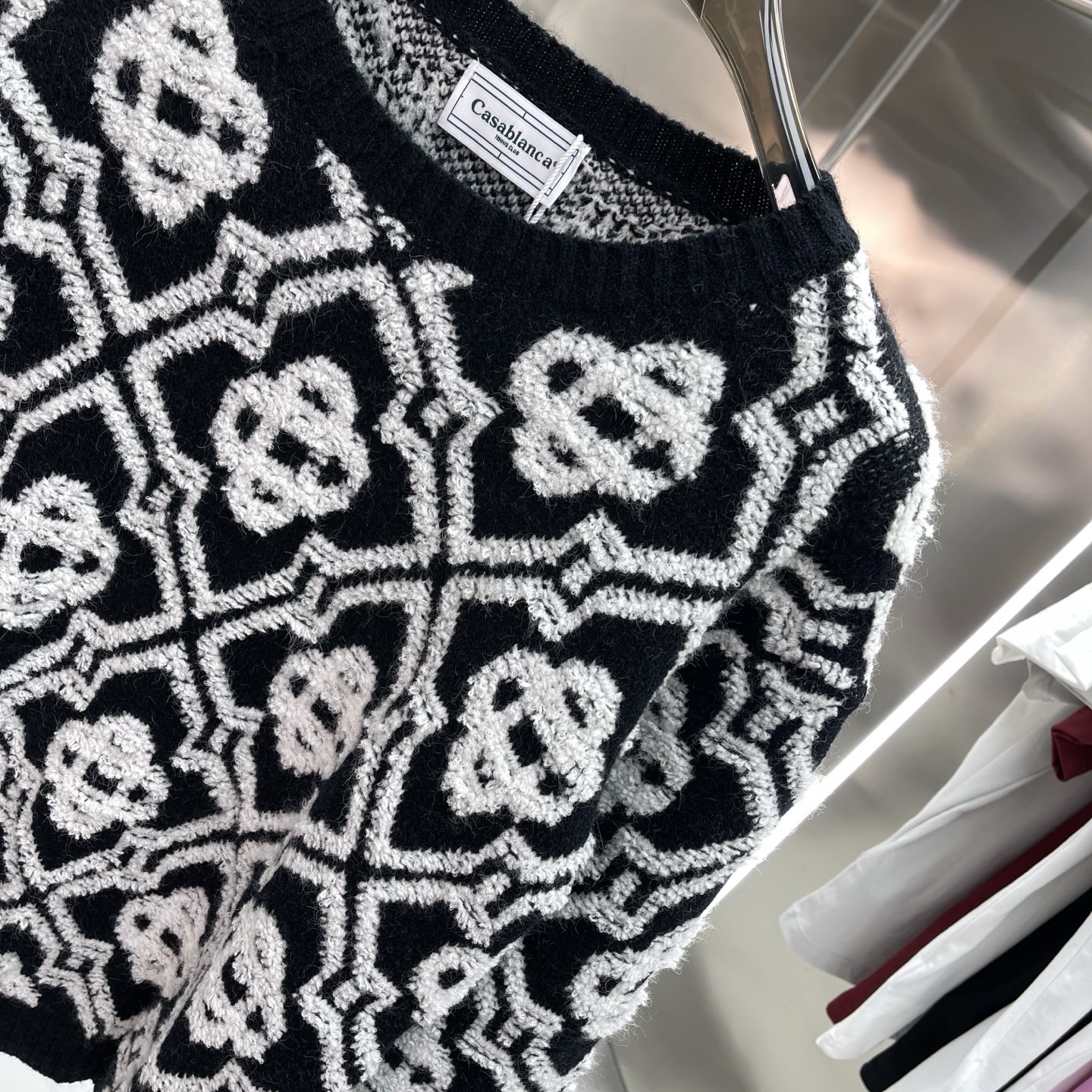 Original High-Density Casablanca Sweater: Premium Import Process, Various Sizes Available - 图片 4
