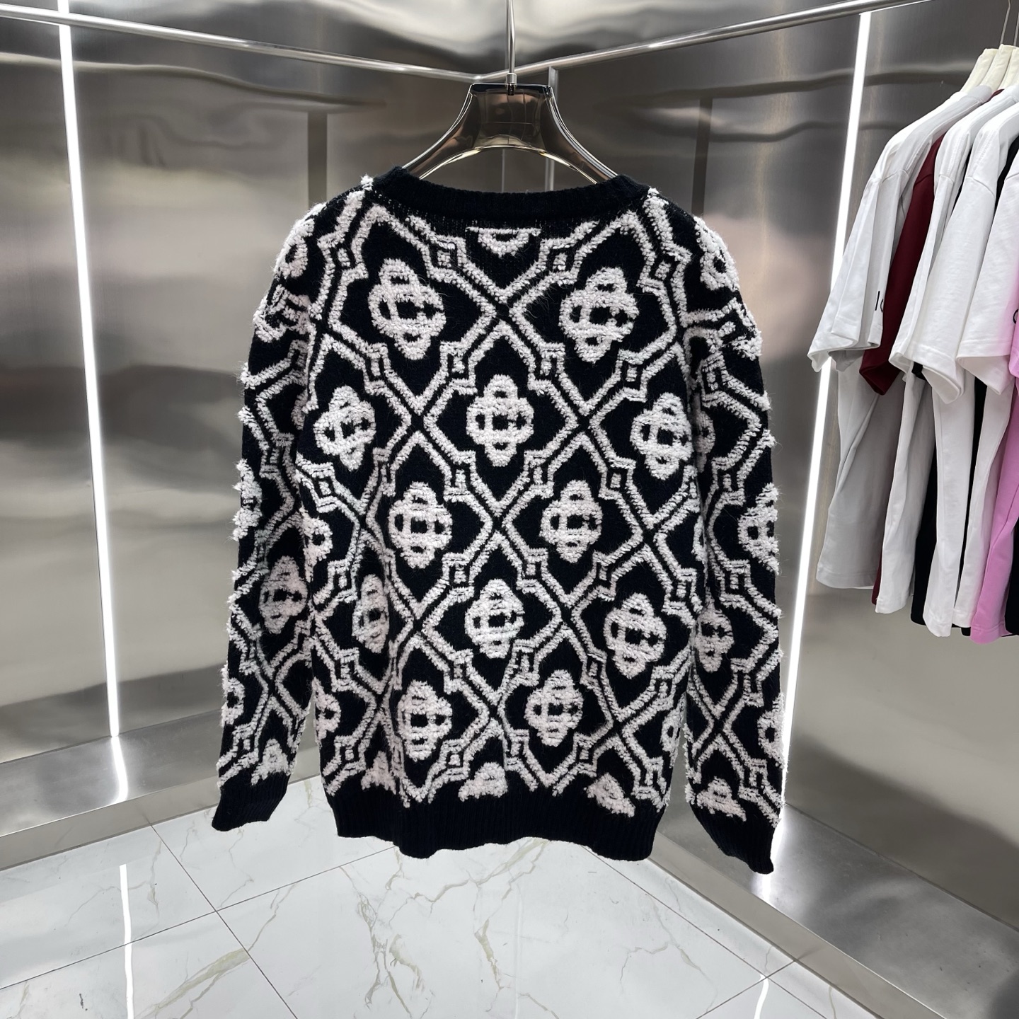 Original High-Density Casablanca Sweater: Premium Import Process, Various Sizes Available - 图片 6