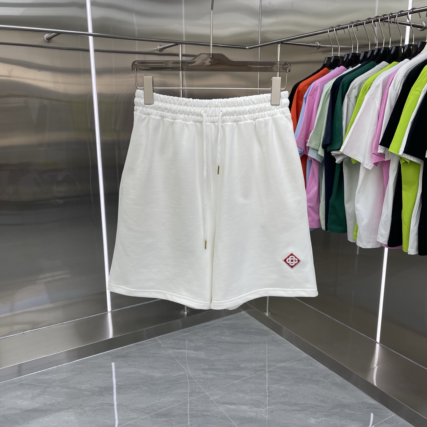 CASABLANC Pantalones cortos Casablanca, desarrollo original, cómodo de llevar, equipo importado, logotipo colgante pers…