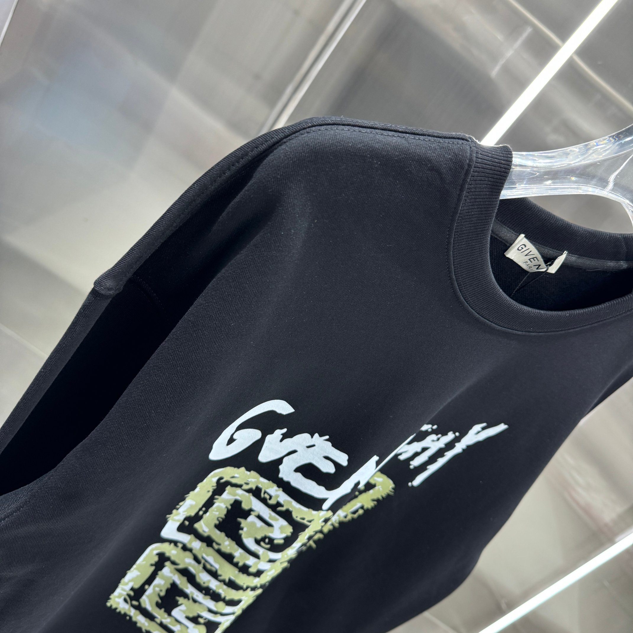 TL GVANH 2024, NEW FALL AND WINTER, PERSONAL PRINTING, ROUND-COLOURED, MALE AND FEMALE, FIVE YARDS, BLACK, WHITE - 图片 4