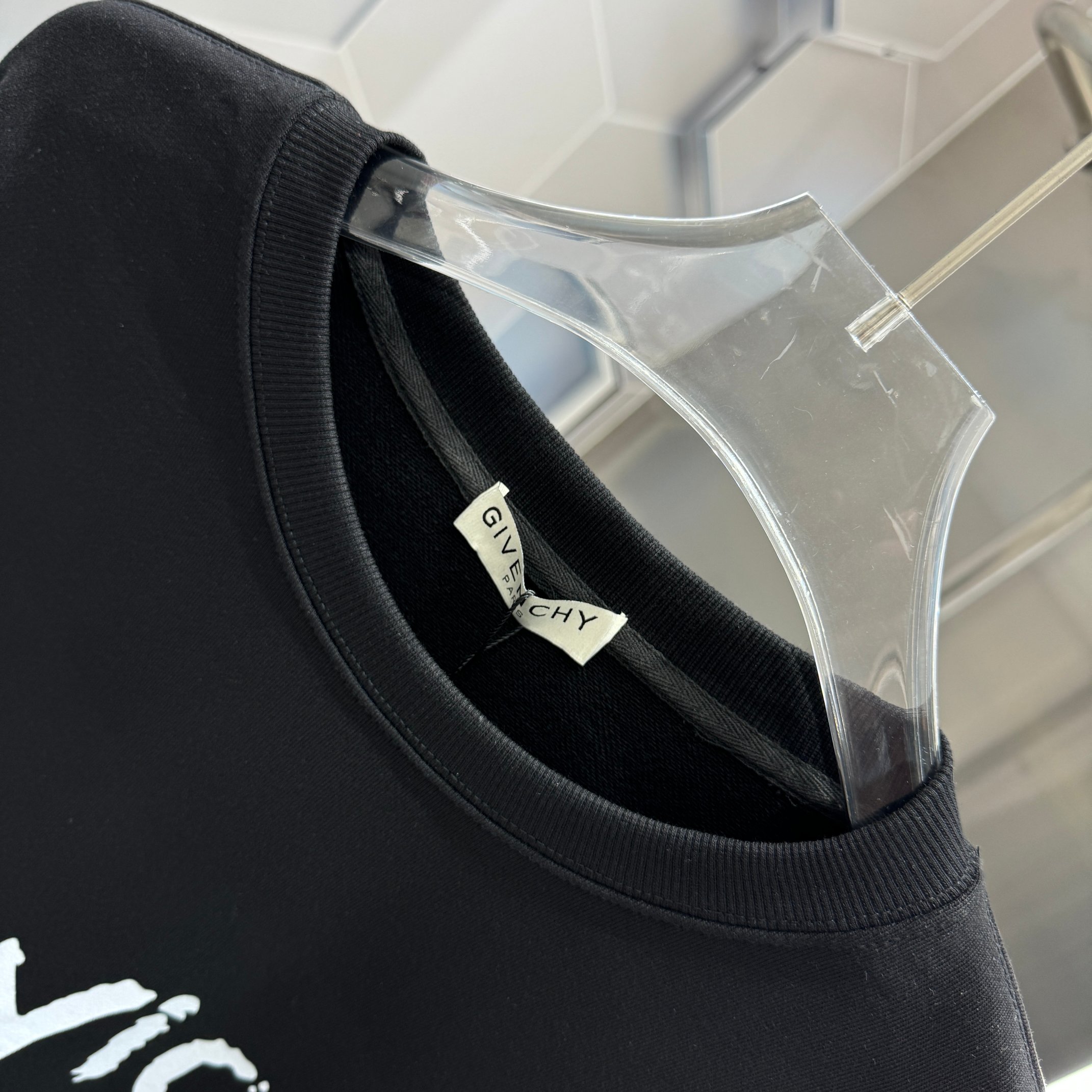 TL GVANH 2024, NEW FALL AND WINTER, PERSONAL PRINTING, ROUND-COLOURED, MALE AND FEMALE, FIVE YARDS, BLACK, WHITE - 图片 7