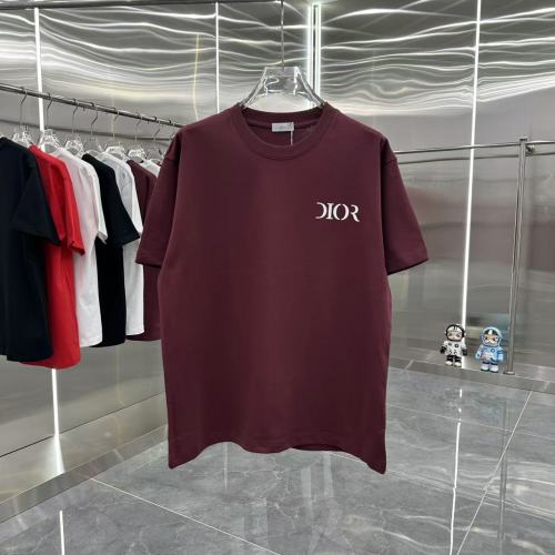 Dior 2024 Fall/Winter Unisex T-Shirt with Silicone Logo - Relaxed Fit 1 Dior 2024 Fall/Winter Unisex T-Shirt with Silicone Logo - Relaxed Fit