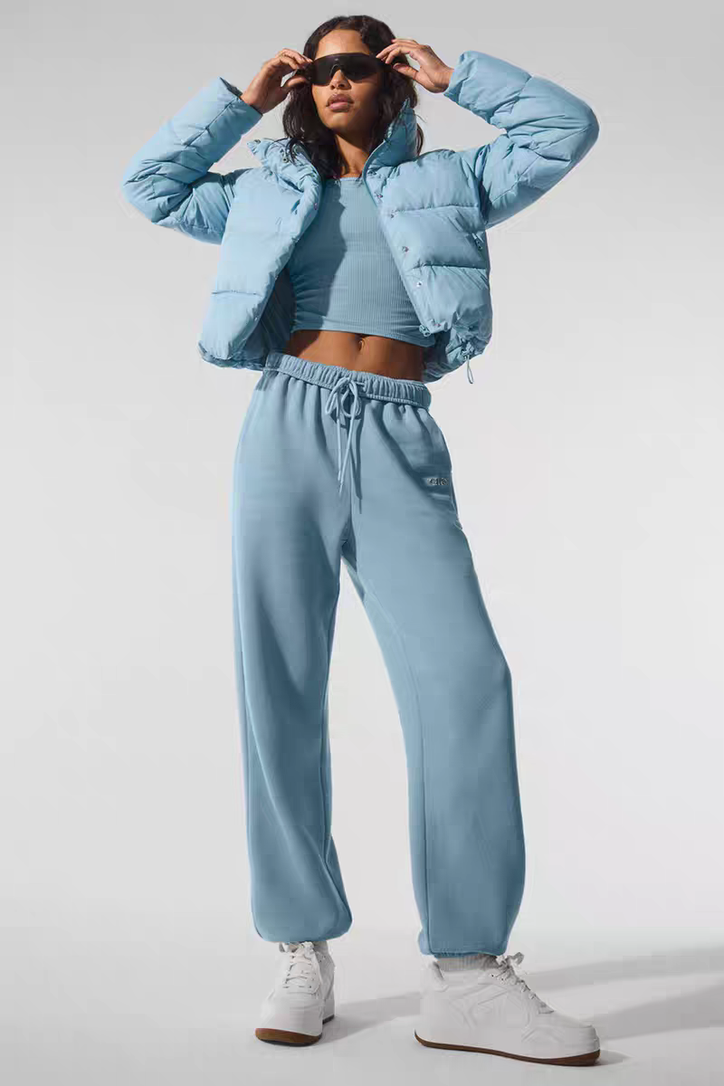 Alo jacket everyday light blue yoga