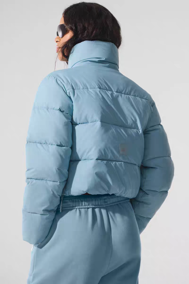 Alo jacket everyday light blue yoga