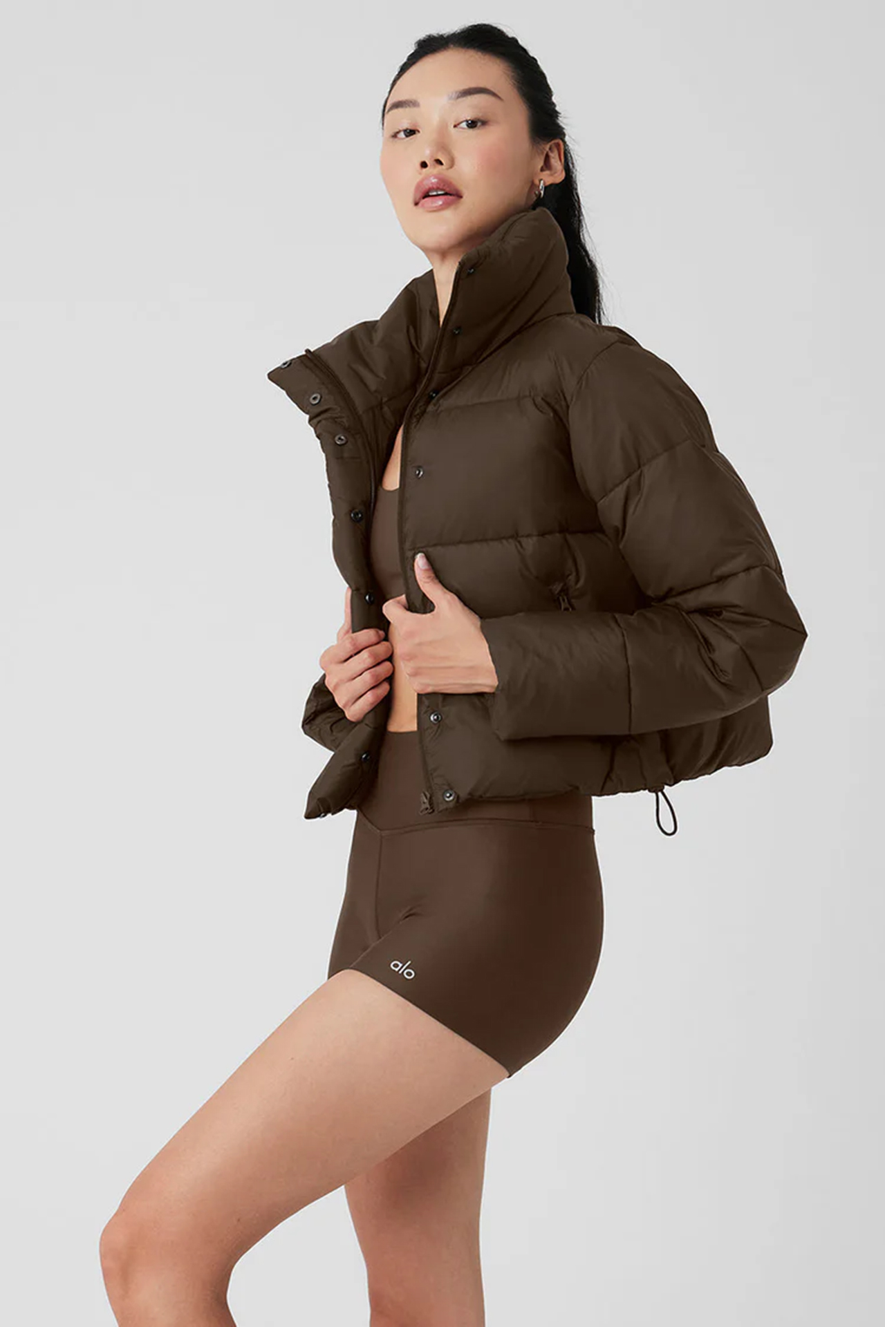 Alo jacket everyday brown yoga