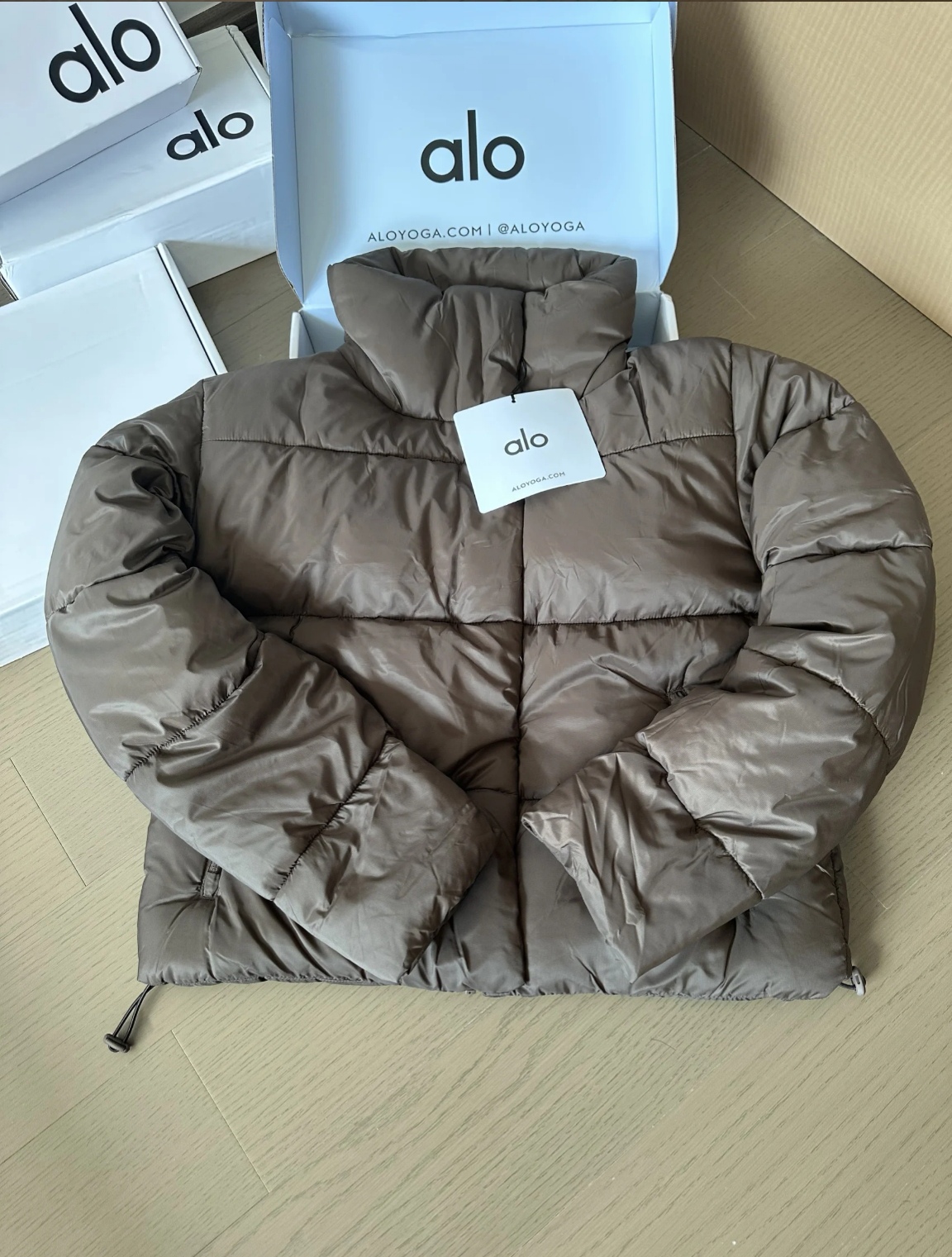 Alo jacket everyday light blue yoga