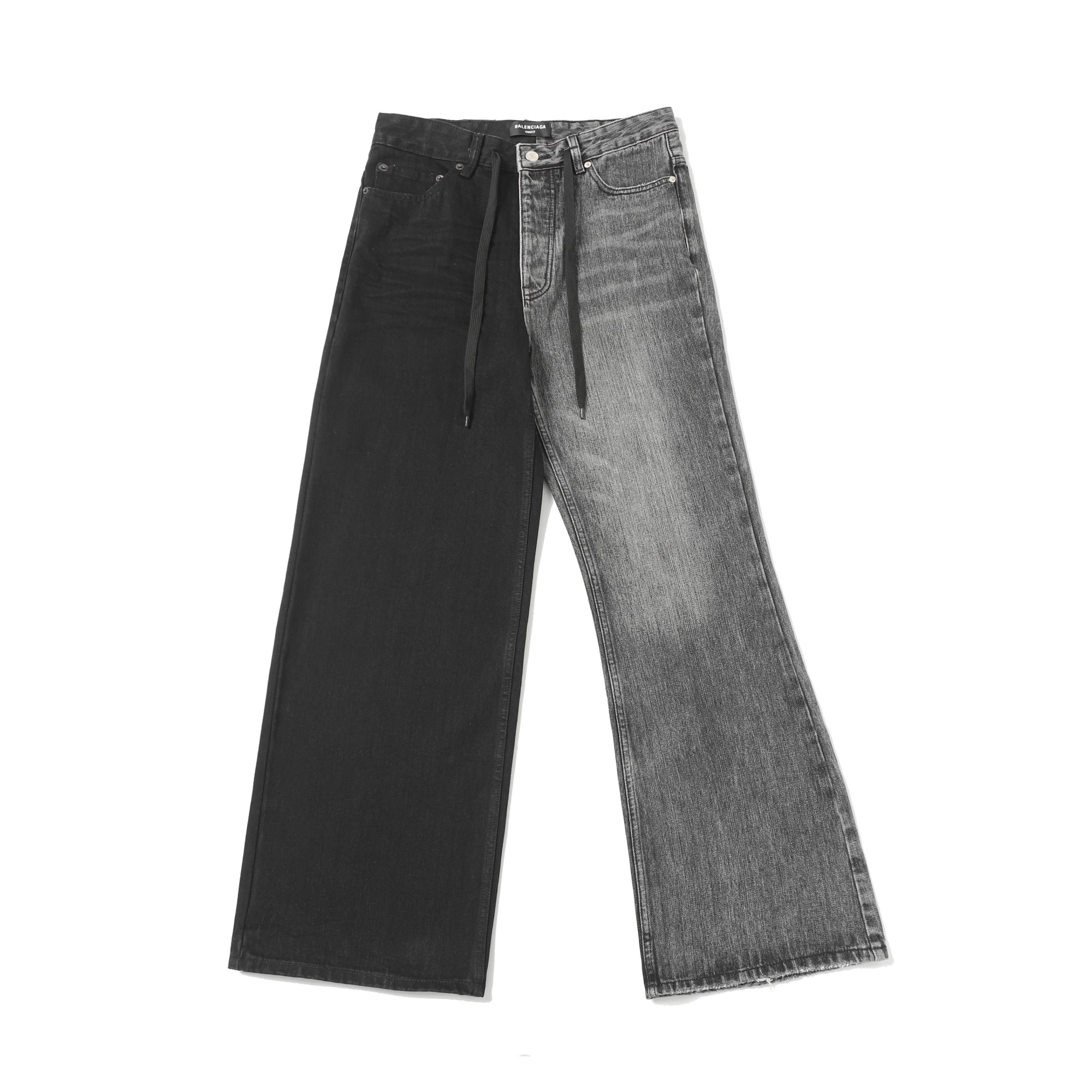 Calidad de sitio web oficial 🔥 Alta calidad, versión alta Balenciaga 25ss nuevos pantalones vaqueros largos de mezclil…