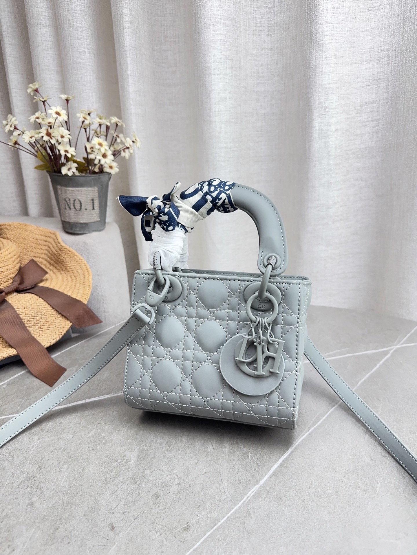 Dior-veske Leveres med sammenleggbar gaveeske (to skulderstropper) — photo 5