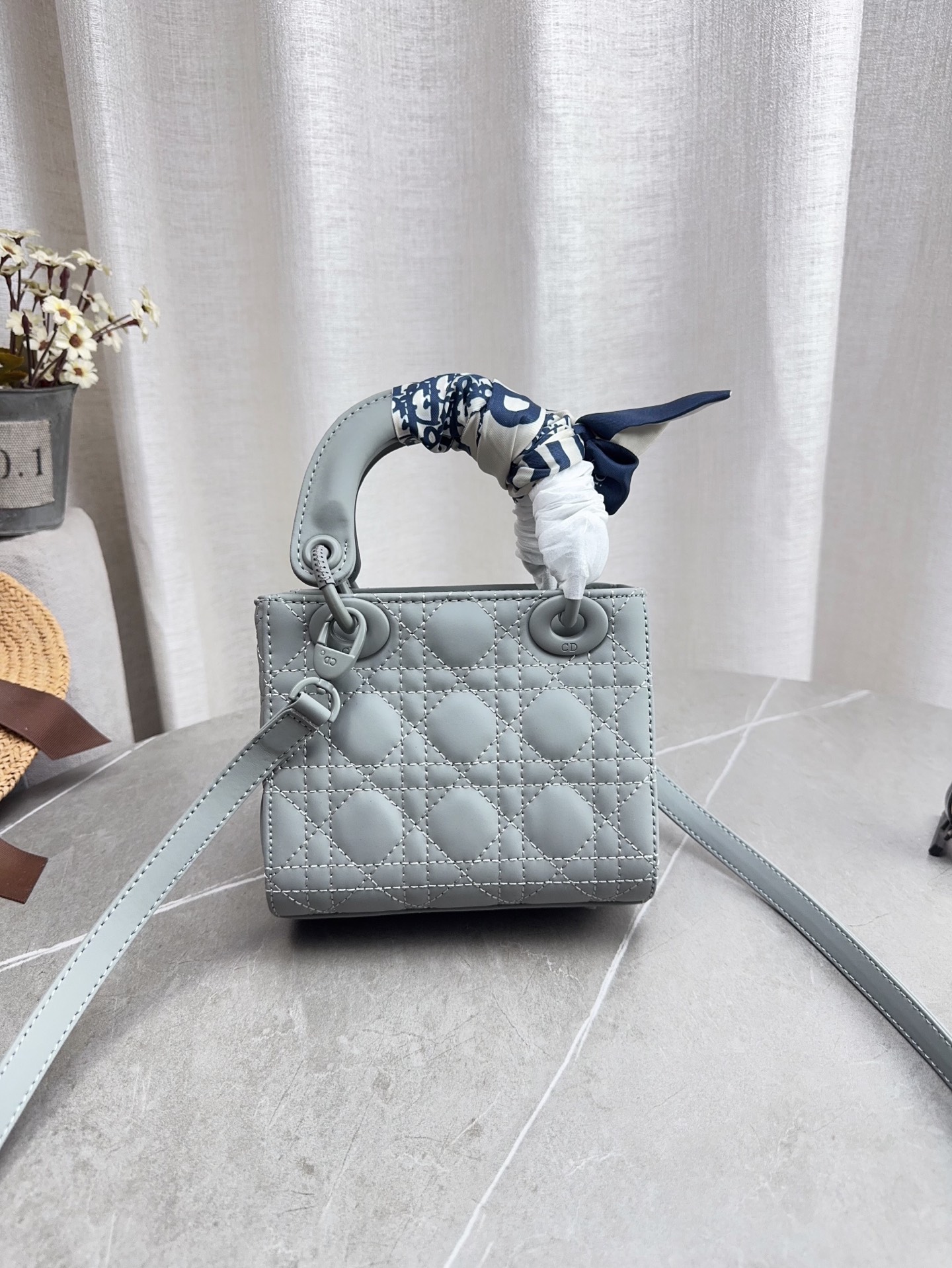 Dior-veske Leveres med sammenleggbar gaveeske (to skulderstropper) — photo 8