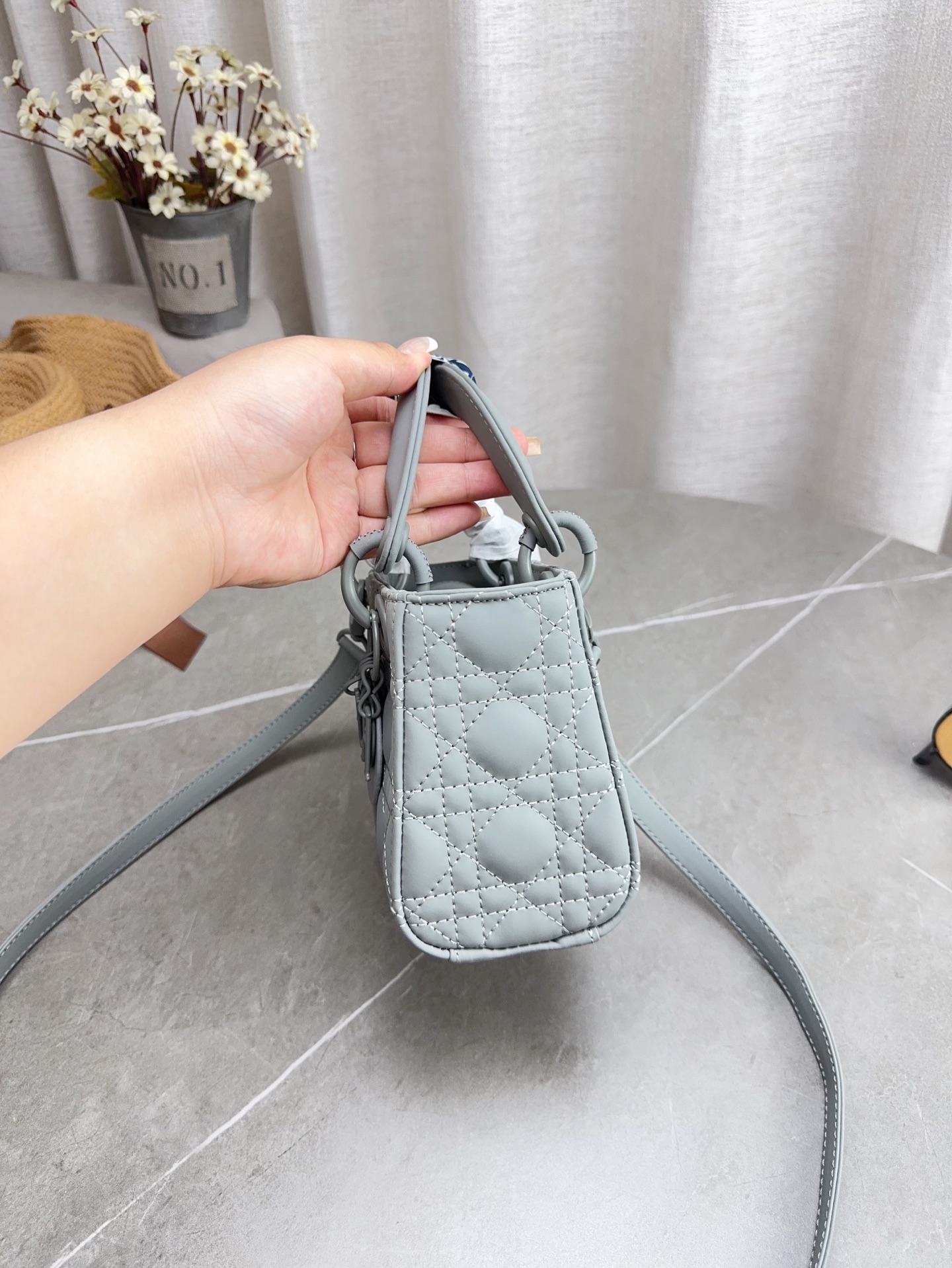 Dior-veske Leveres med sammenleggbar gaveeske (to skulderstropper) — photo 7