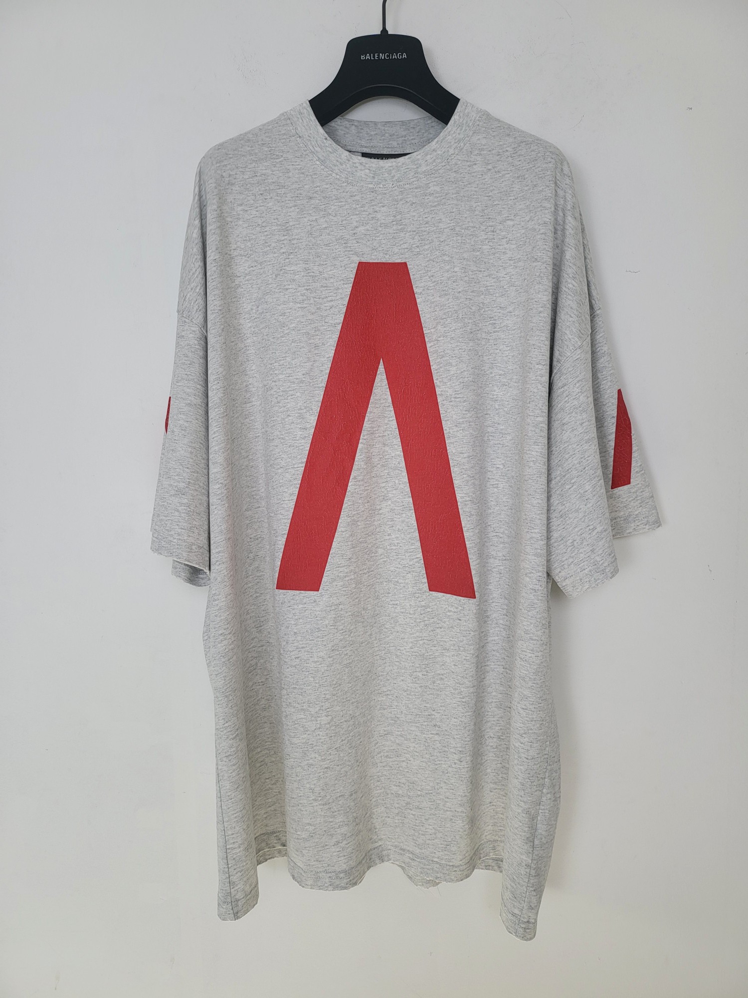 발렌시아가 프린트 코튼 반팔 티셔츠 820 Balenciaga T Shirt