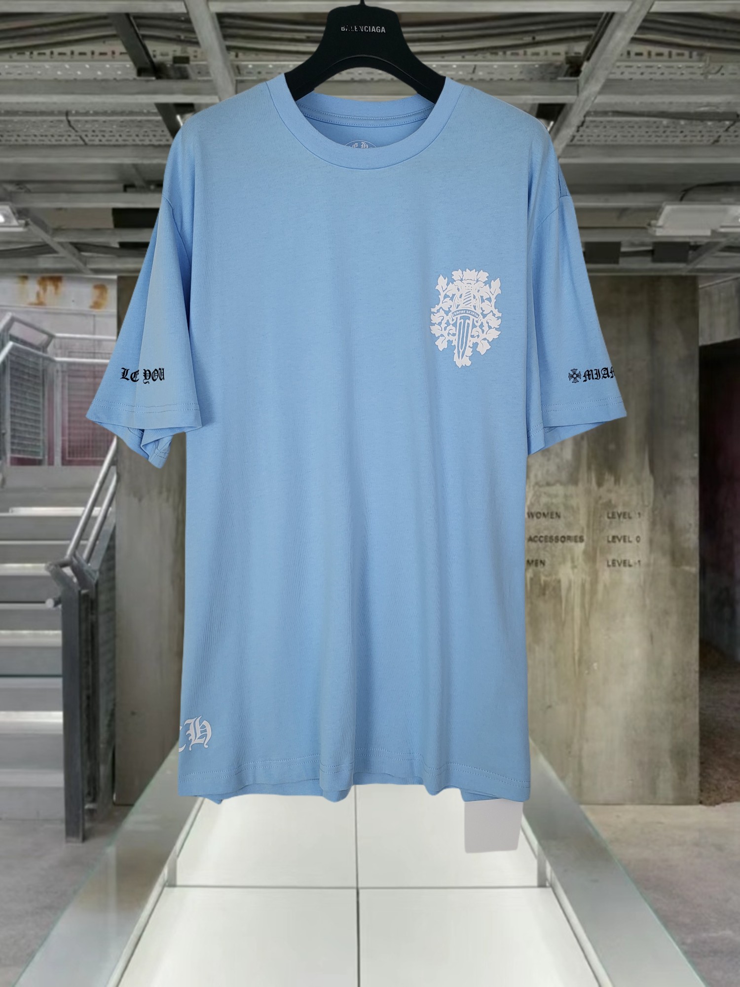크롬하츠 2024SS 프린트 반팔 티셔츠 826 Chrome Hearts T Shirt