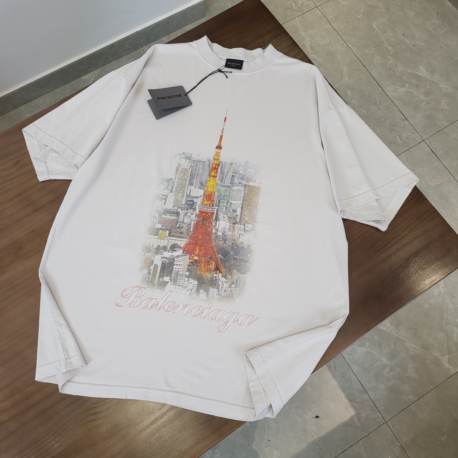 발렌시아가 2024SS 프린트 니트 859 Balenciaga T Shirt