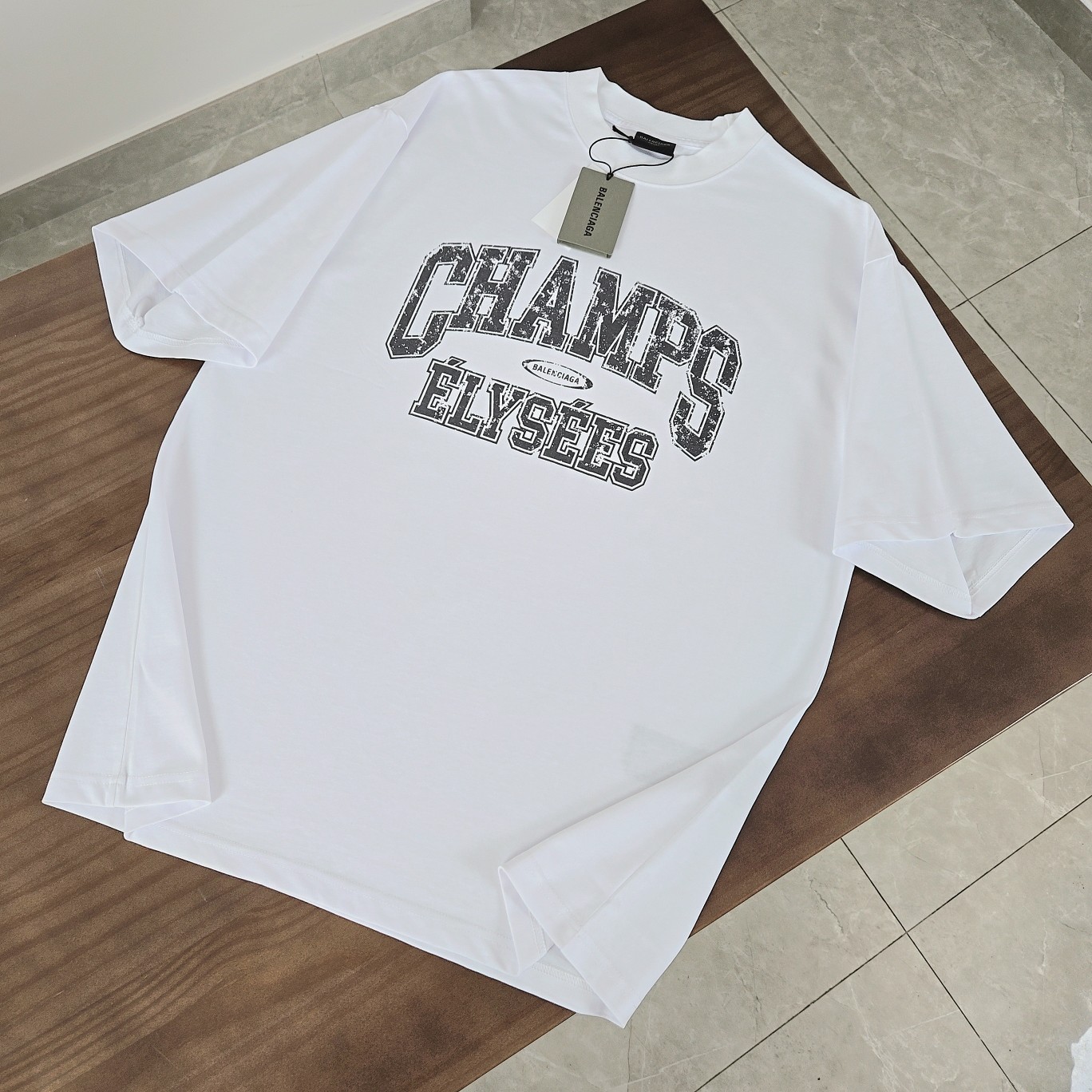 발렌시아가 프린트 반팔 티셔츠 873 Balenciaga T Shirt