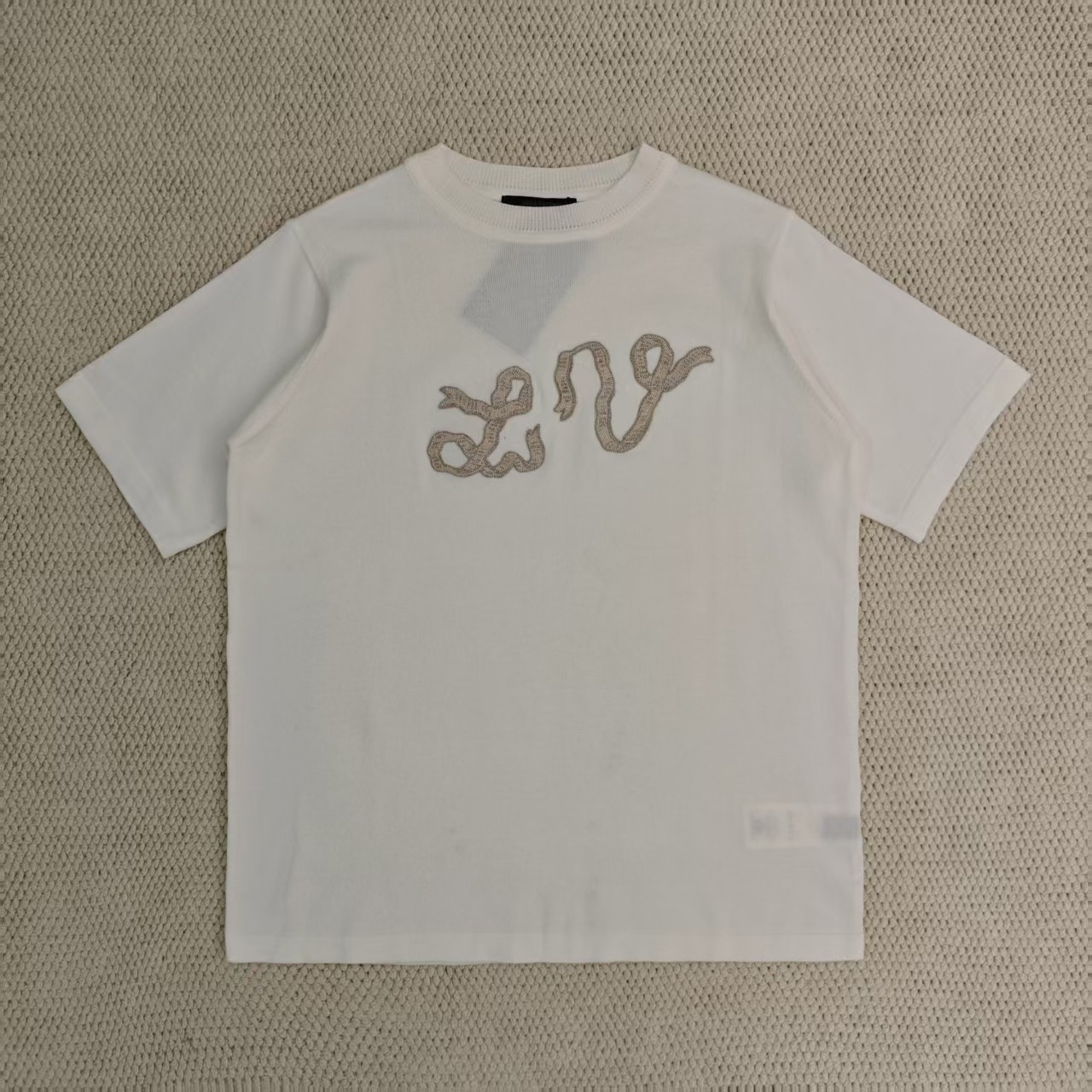 루이비통 2025SS 자수 반팔 티셔츠 721 Louis Vuitton T Shirt