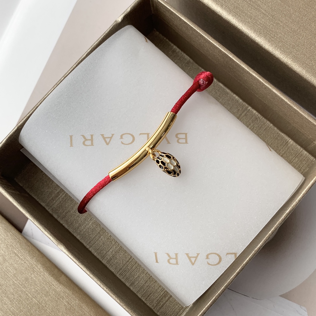 Featuring the iconic motif paired with a woven red cord, this bracelet - Jewelry 3