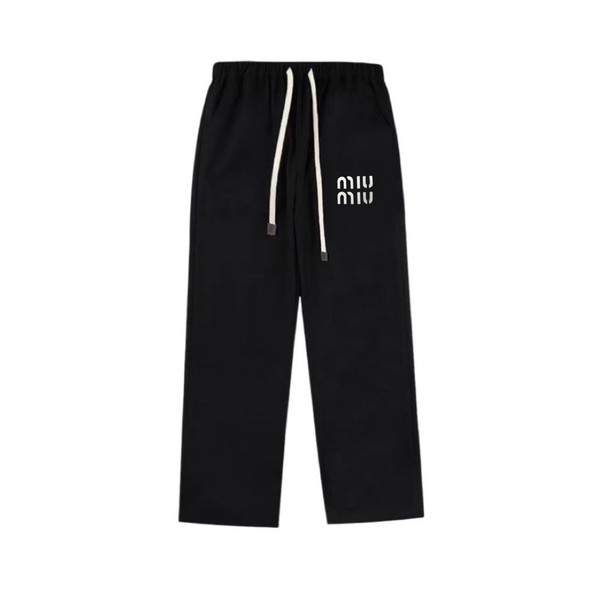 MiuMiu Clothing Pants & Trousers Silica Gel Casual