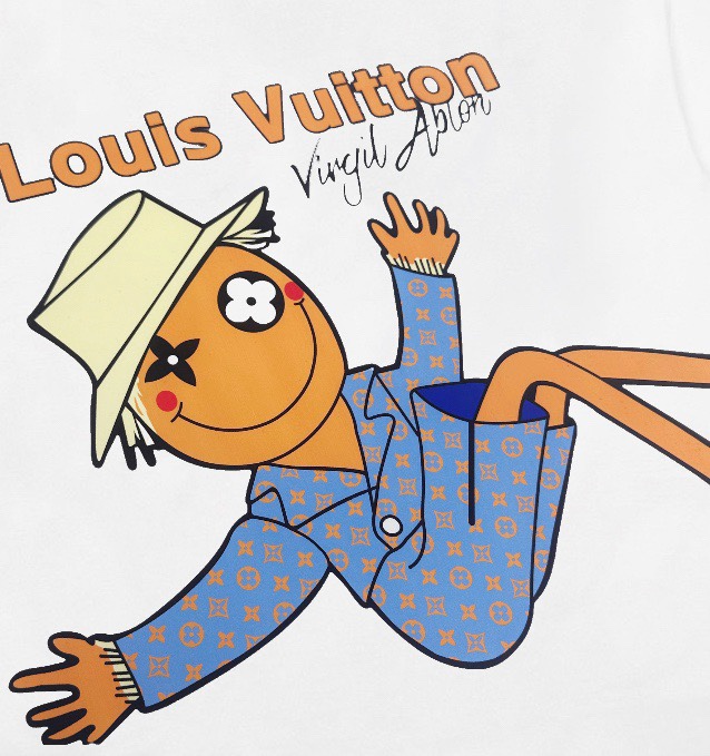 Louis Vuitton/LV路易威登24ss 限定款稻草人短袖T恤