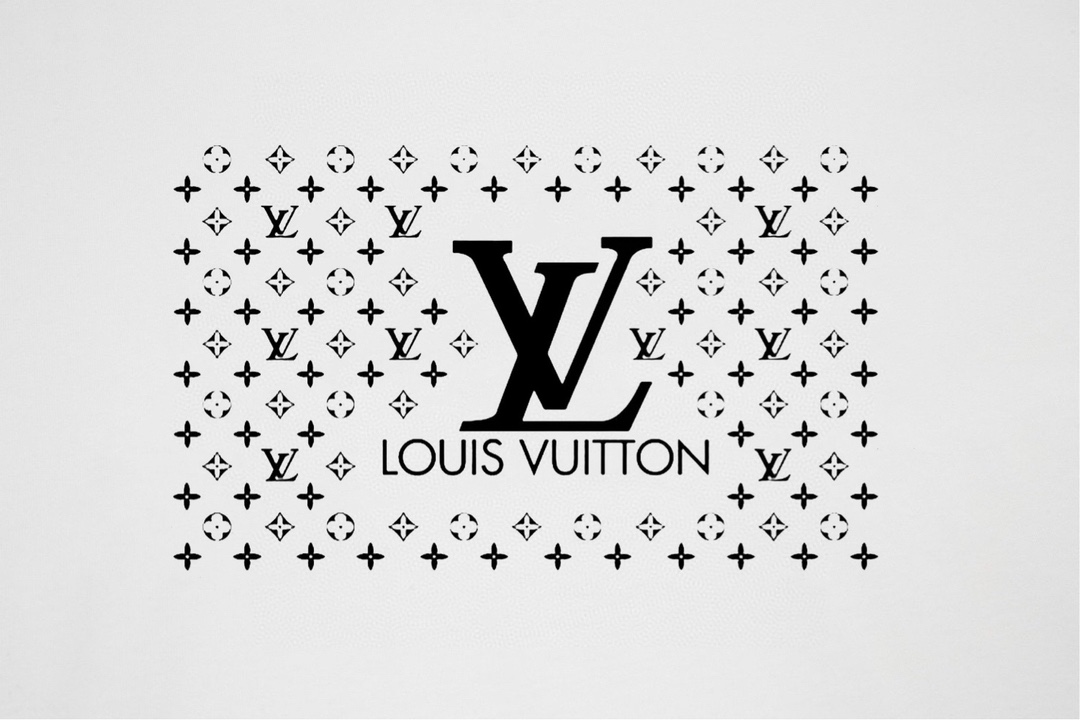 Louis Vuitton/LV路易威登24ss限定款老花方块短袖T恤