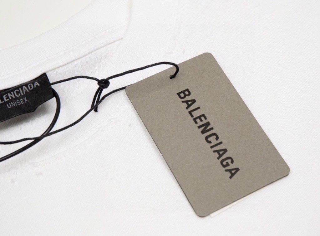 Balenciaga/巴黎世家 限定款发泡夜光短袖T恤黑色 白色-Chinese UA Cheap High Quatity Brand Clothes Bags handbags Sneakers wholesale wholesaler seller from China Factory suppliers Fashion Clothing Shoes best Quality Beautiful Price Balenciaga/巴黎世家 限定款发泡夜光短袖T恤黑色 白色
