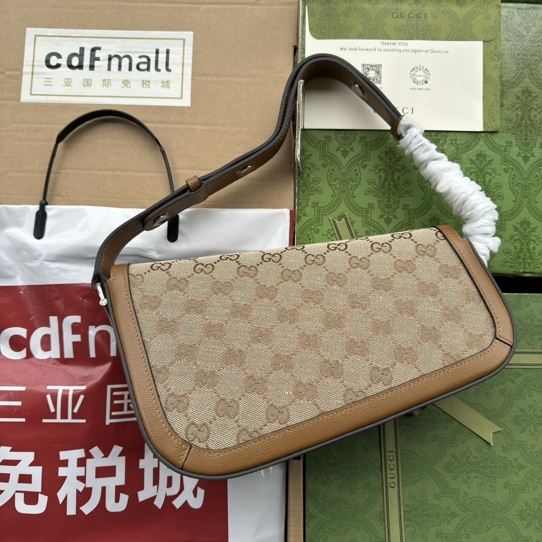 配置专柜包装GucciHorsebit1955系列小号肩背包款号764155FACX6值此经典马衔扣造型