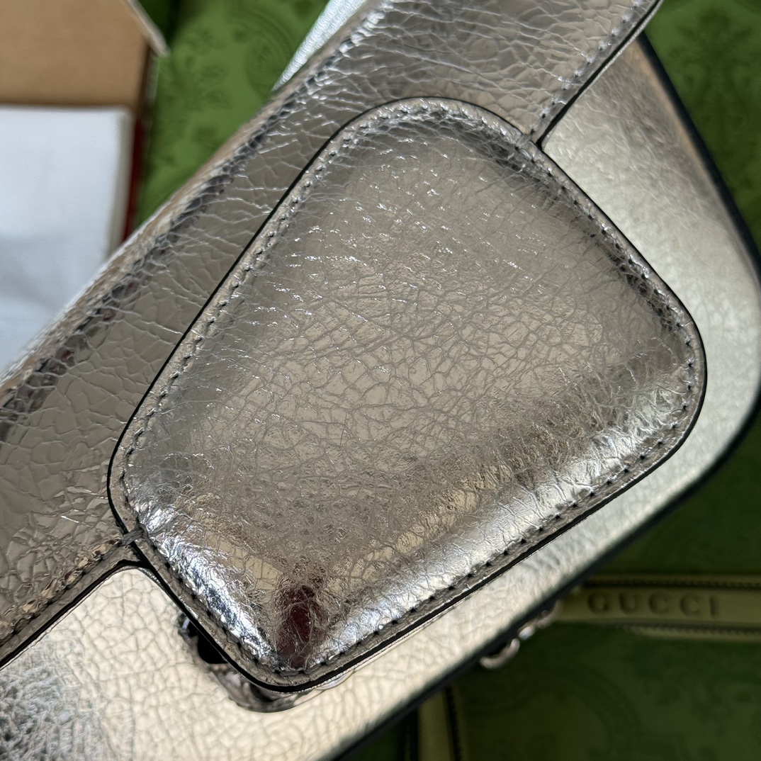 配置专柜包装GucciHorsebit1955系列迷你肩背包款号7742091DB0N9014品牌以全新
