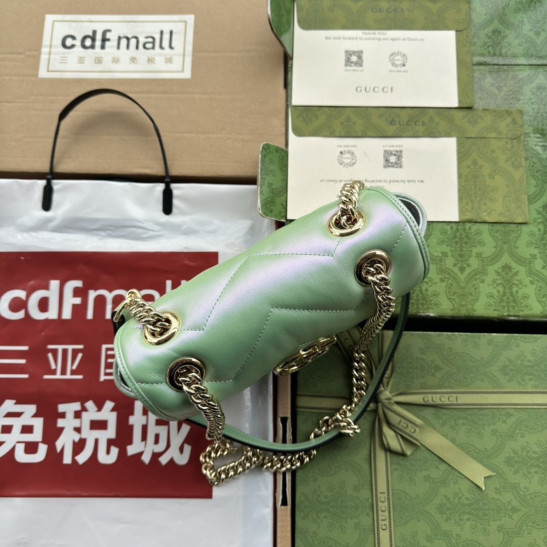 配置专柜包装GGMarmont系列小号肩背包446744AAC2U4923Gucci备受喜爱的手袋系列以