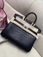 Hermes Birkin Bags Handbags Perfect Quality Designer Replica
 Black