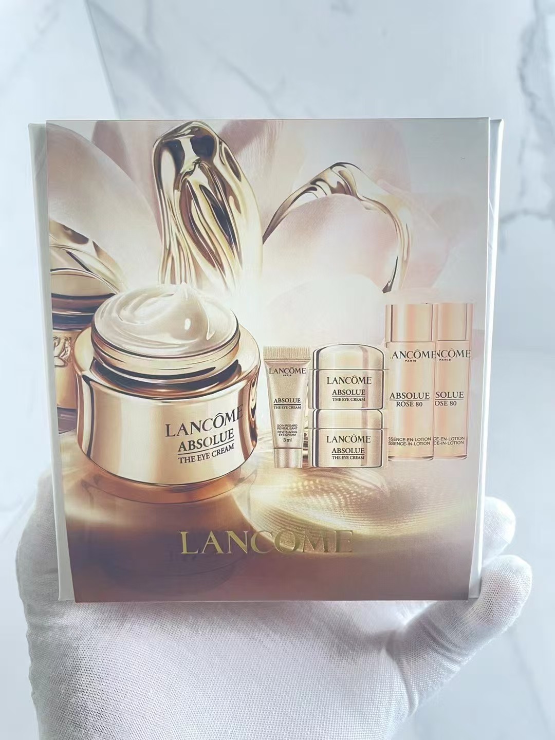Lancôme Absolue Premium Eye Cream Set - Luxurious Skincare Collection 1 a1738782170909 6813