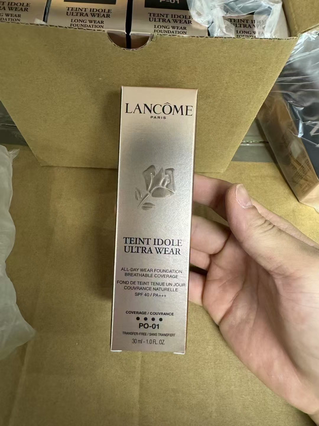 70. Base de maquillaje de larga duración Lancôme nueva versión 30ml/versión Mingtong 🔜 Versión Mingtong. ¡Alta calidad…