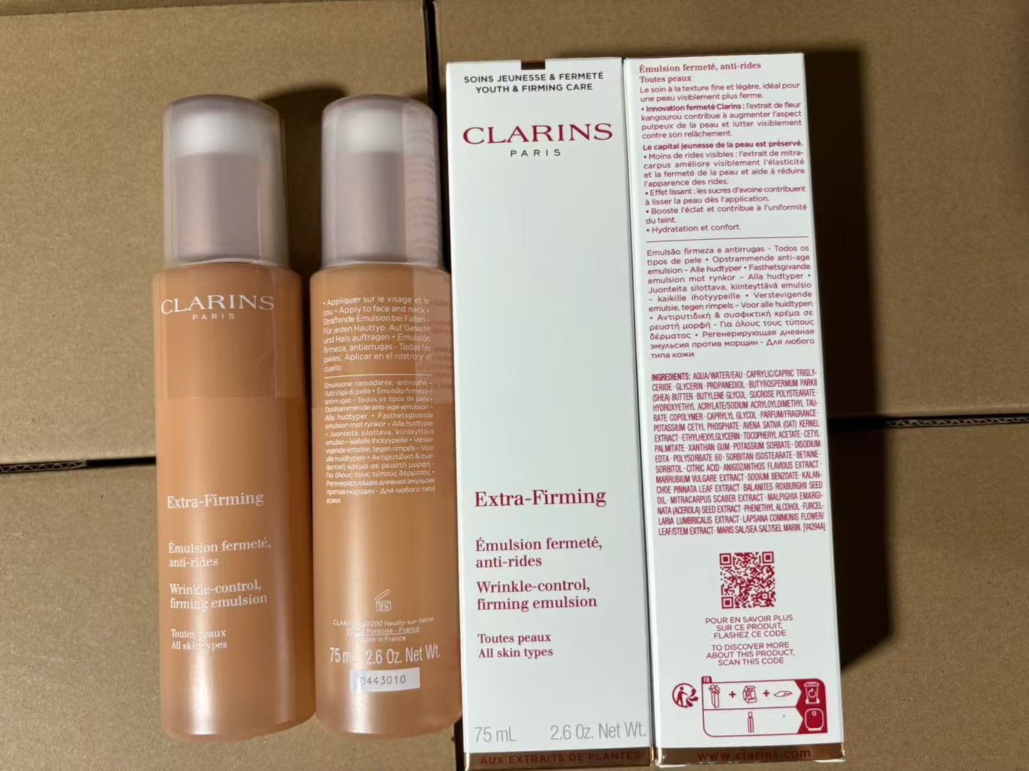 65. Crema de resorte de Clarins 75ml/versión Mingtong 🔜 Versión Mingtong. ¡Alta calidad❗️🇫🇷Clarins Crema de resorte …