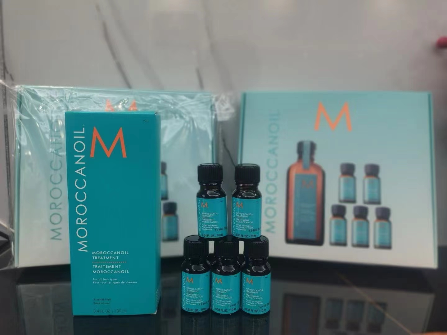 80. Aceite de Marruecos set de regalo 1+5 🔜 versión Mingtong. Alta calidad❗️Nuevo set de regalo de aceite de Marruecos…