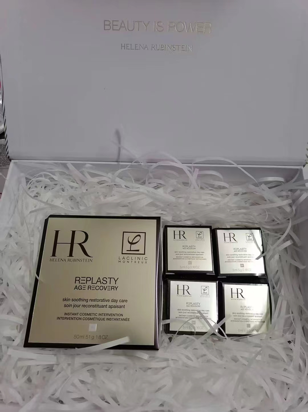 245. HR Helena Rubinstein Crema de Noche Blanca 1+4 Set de Regalo 🔜 Versión Mingtong. Alta calidad❗🇫🇷HR/Helena Rubin…