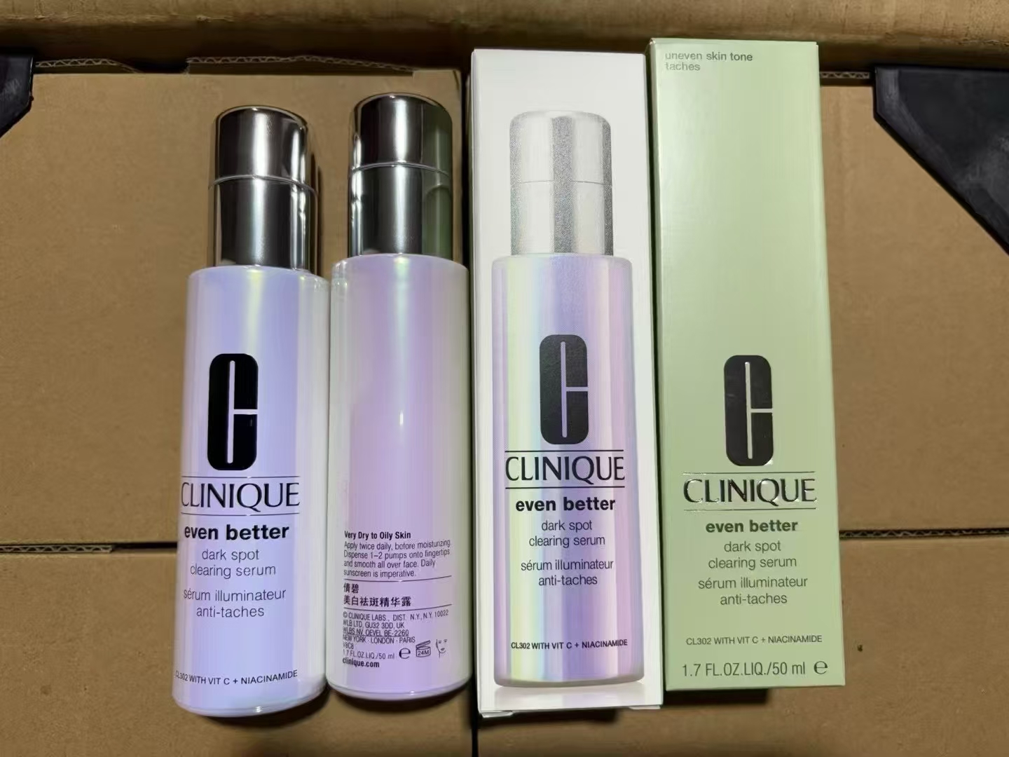 80. Esencia de fotón láser 302 de Clinique 50ml/versión Mingtong 🔜 Versión Mingtong. ¡Alta calidad! 🇺🇸Clinique Esenc…