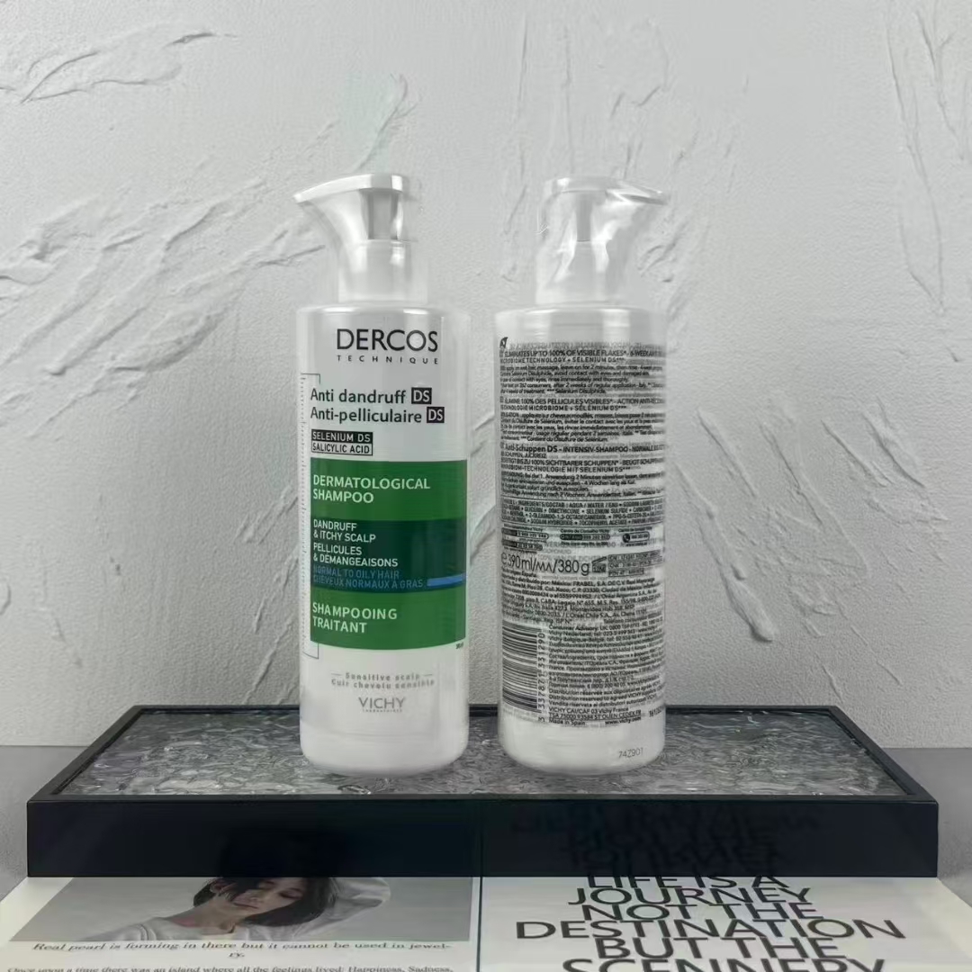 28. Champú de etiqueta verde Vichy 390ml 🔜 calidad uno a uno❗Champú de etiqueta verde Vichy 390ml, 48 piezas por caja,…