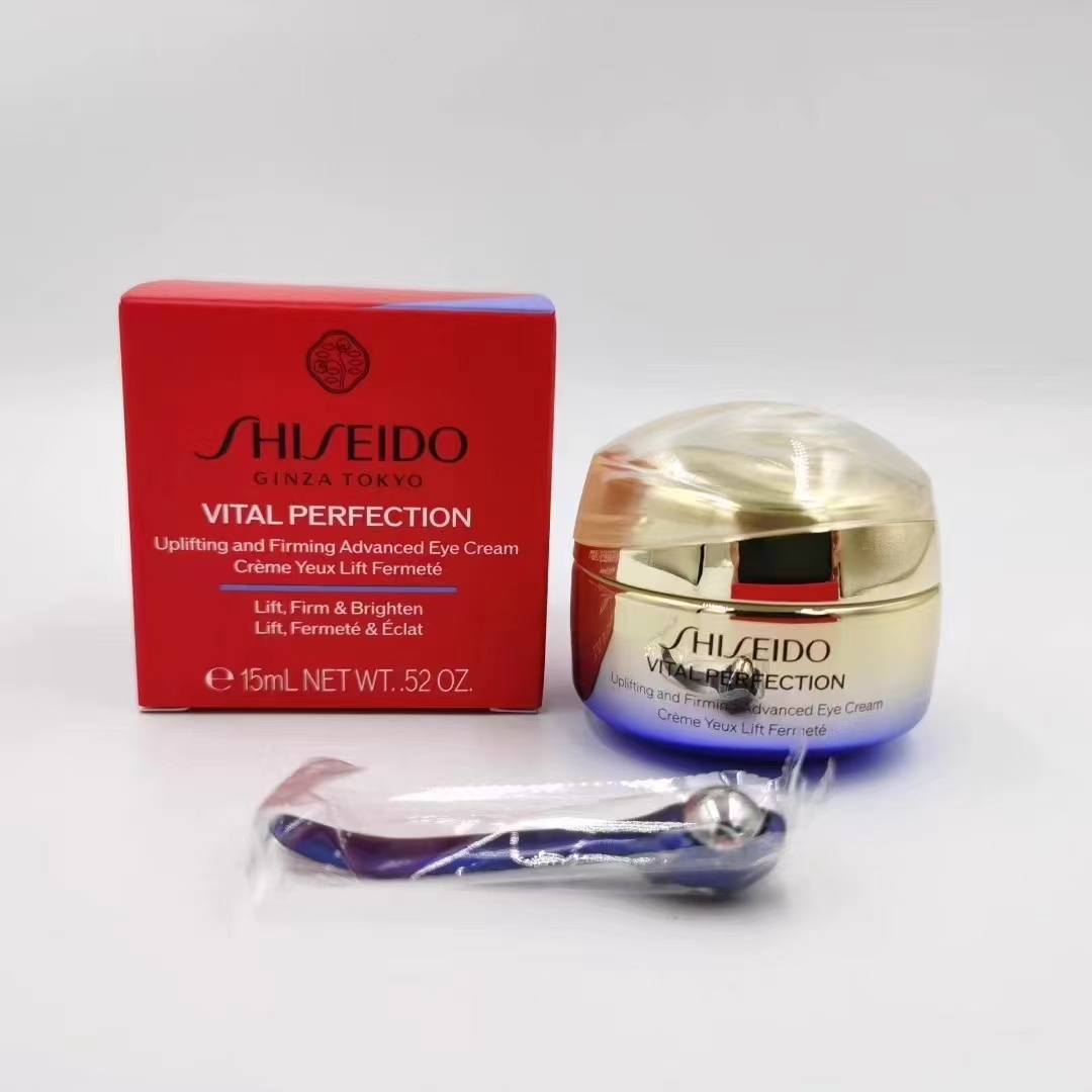 50. Nueva versión de la crema para ojos Shiseido Vital Perfection antiglicación 15ml 🔜 calidad 1:1❗️【Nuevo producto 20…