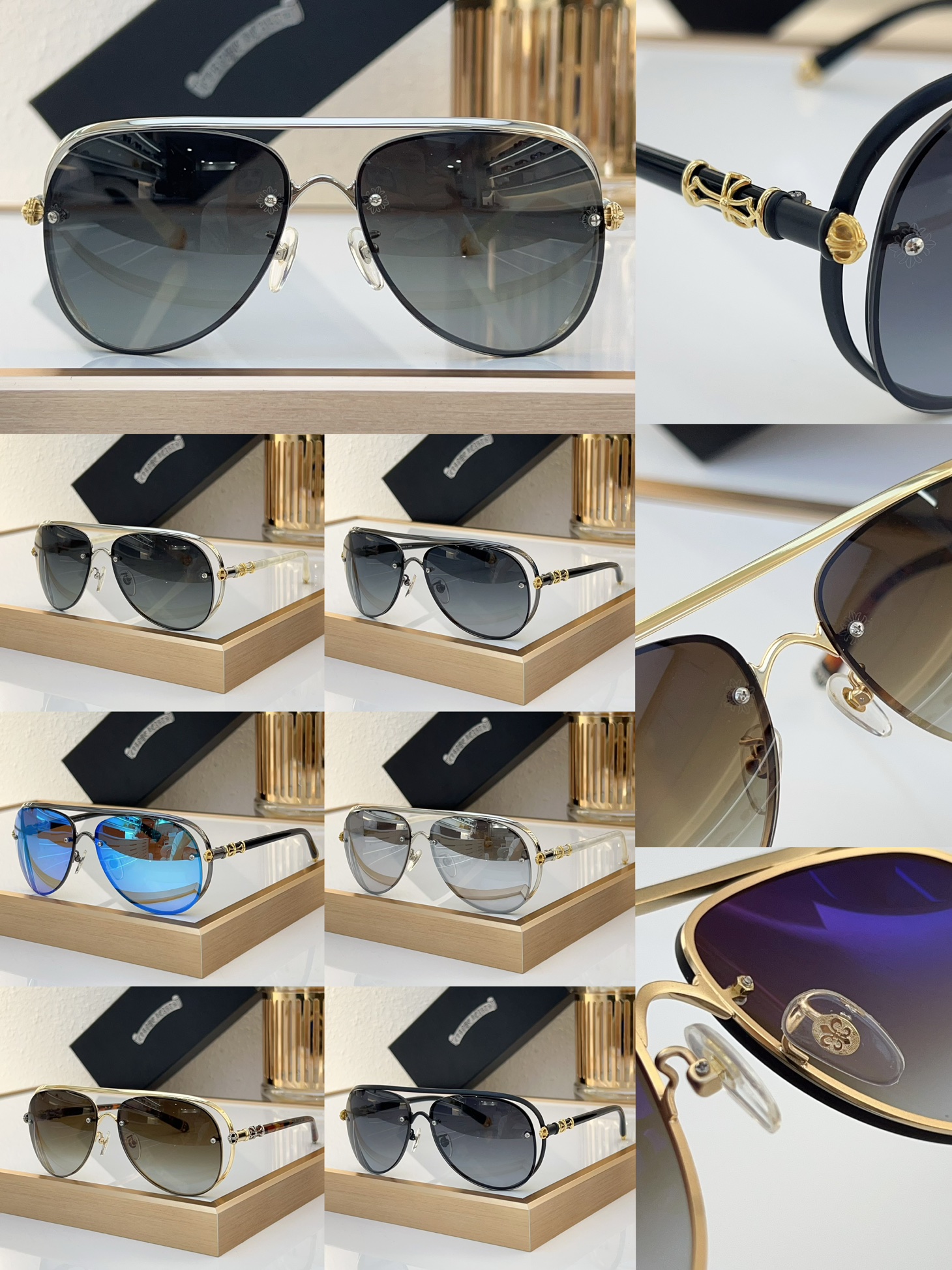 크롬하츠 선글라스 74135 Chrome Hearts Sunglasses