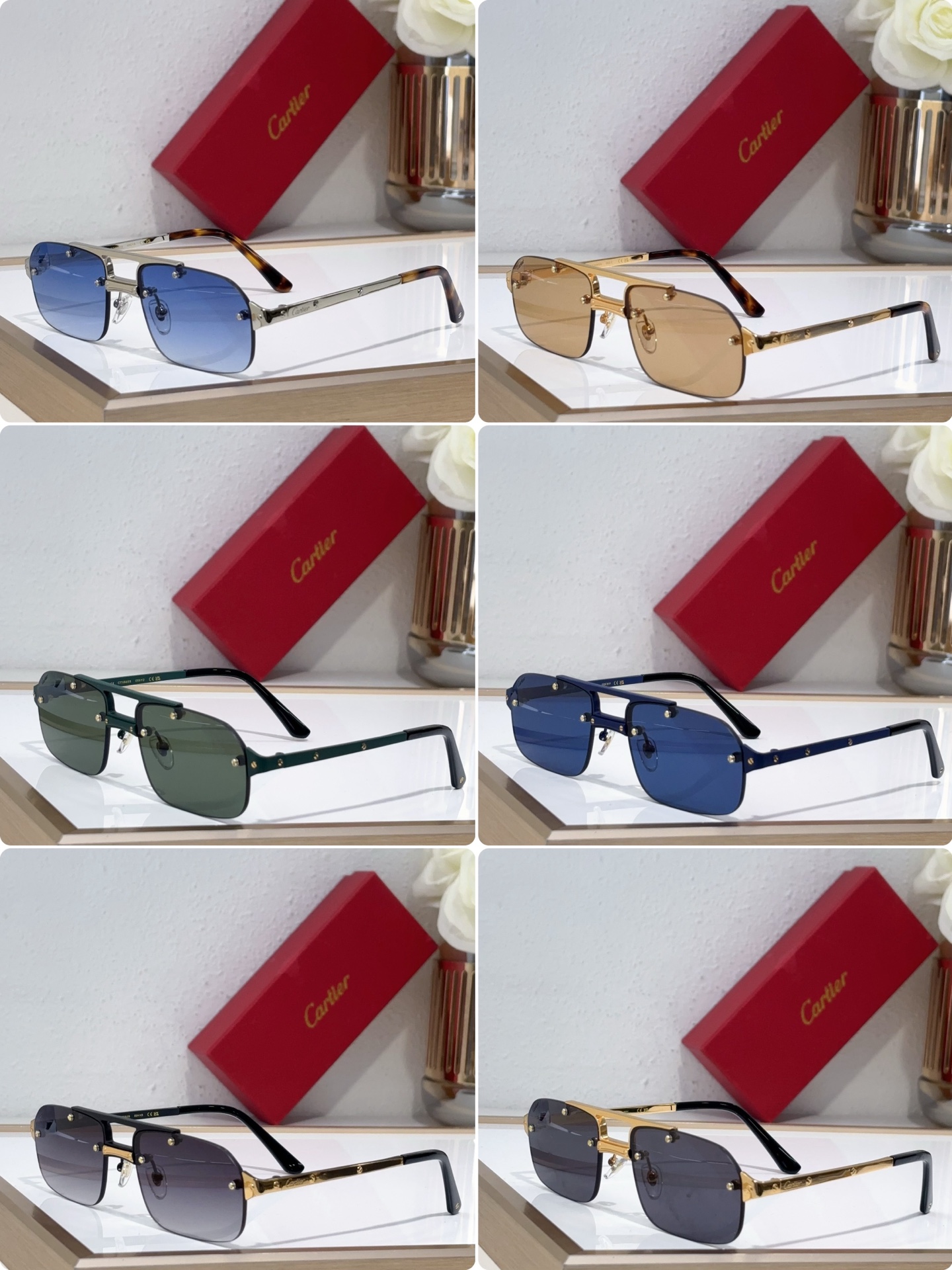 Cartier MOD：CT0660S Size：57口19-143