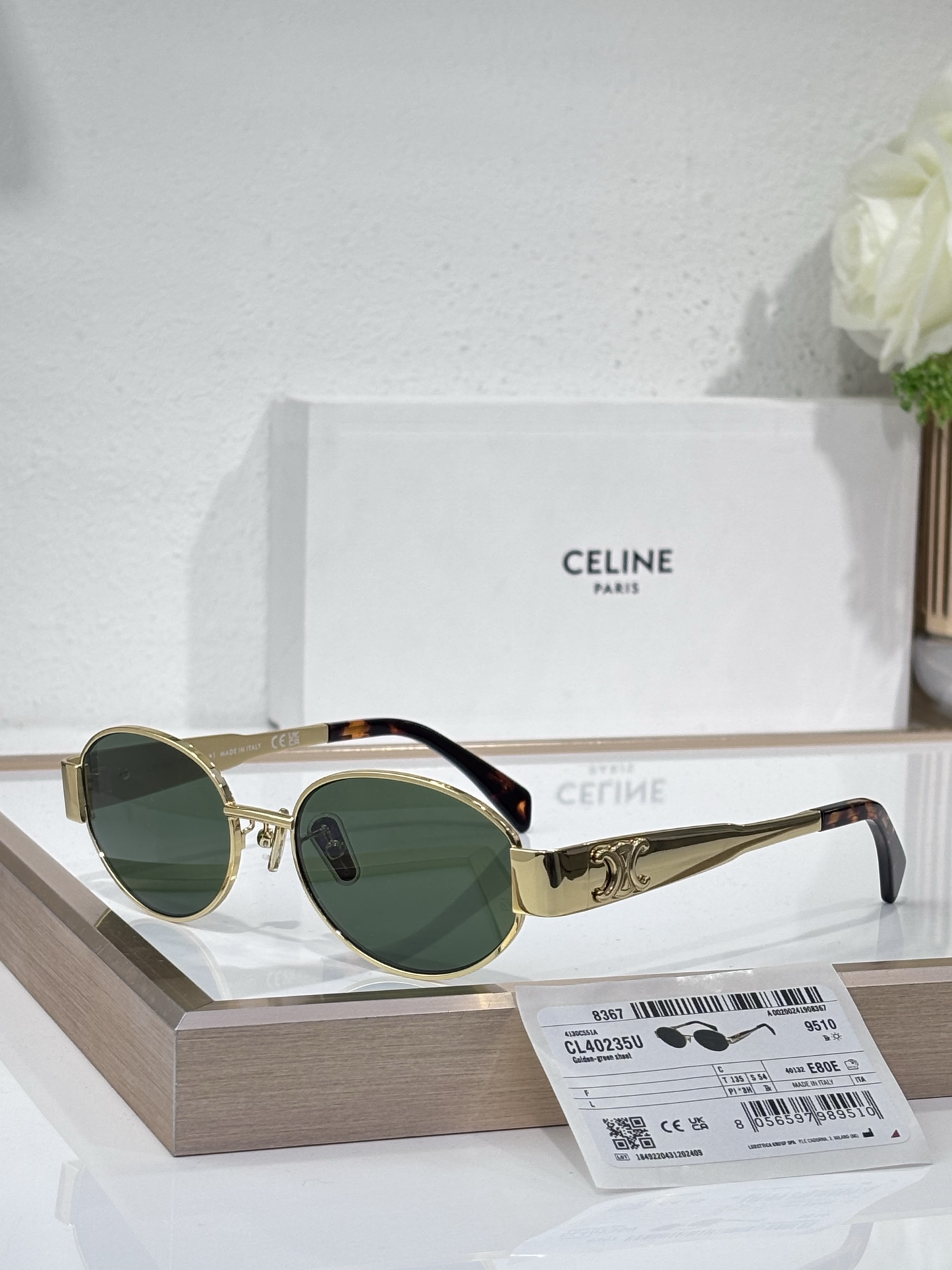 Celin* Serie Arco de Triunfo 2025 Actualización TOP QUALITY Textura mate interior Versión de agente MODELO: CL40235U Ta…