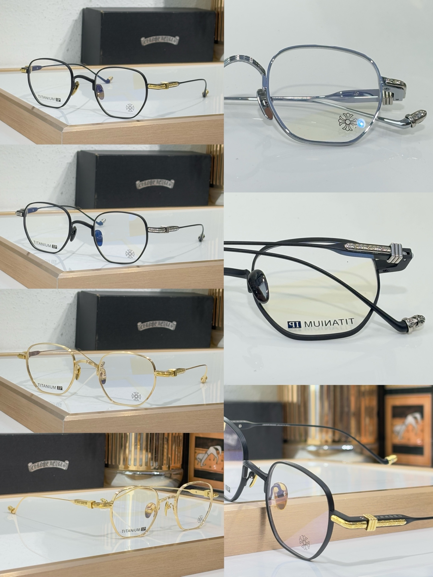 CHROME HEART* MODELO: VAGILICTORIAN TALLA: 49口23-150